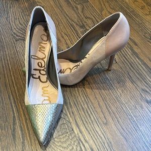 Sam Edelman Desiree pump heels size 7.5 tan